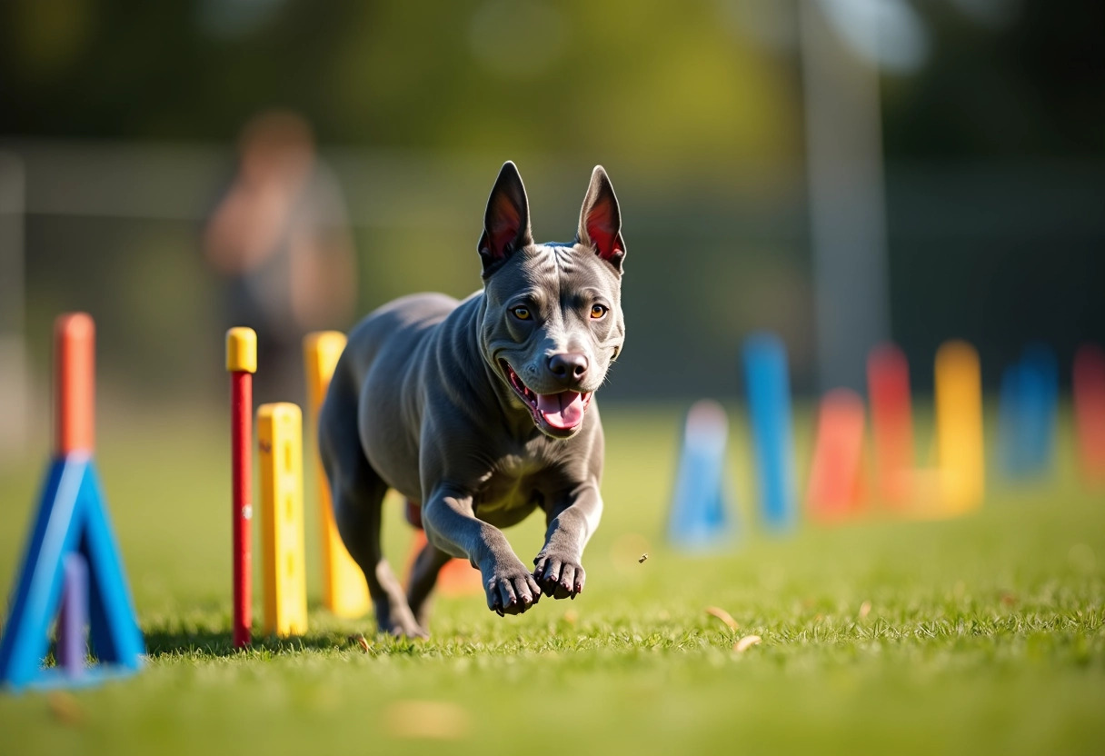 staffie bleu