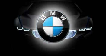 Le logo des voitures BMW
