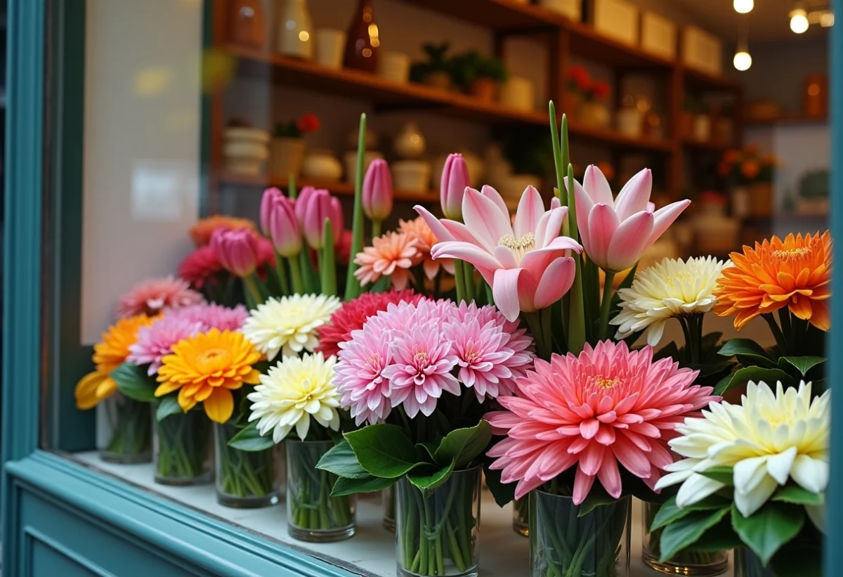 choix magasin fleurs