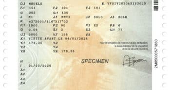 Où trouver sur la carte grise les chevaux fiscaux ?